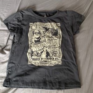 Brandy Melville Dracula and Frankenstein Shirt, fits A Small to Extra Small